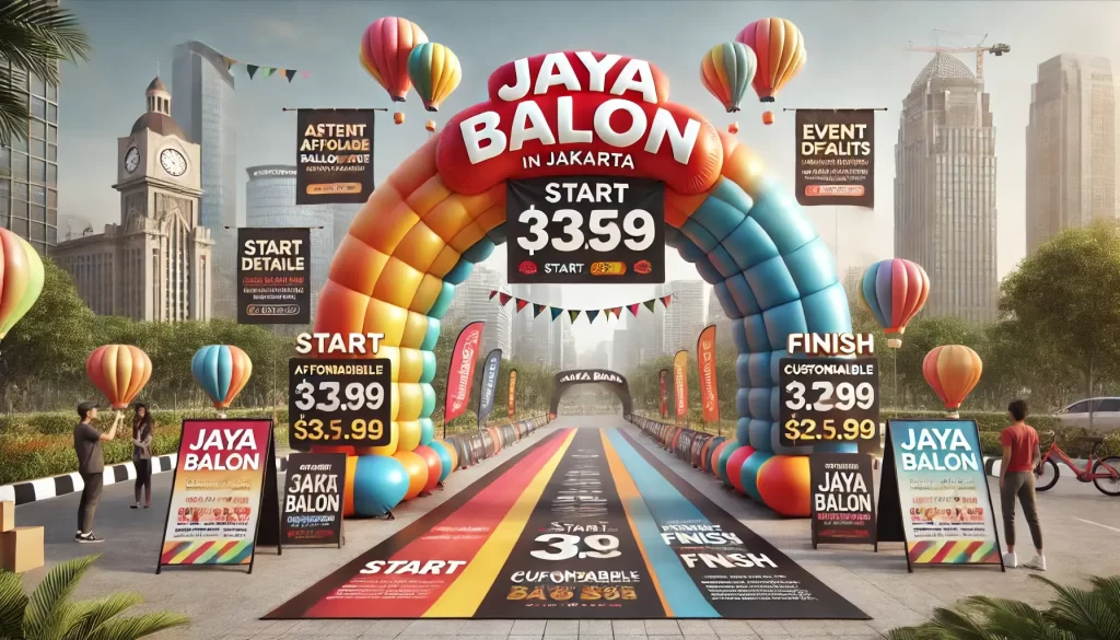 Biaya Pembuatan Balon Gate Jakarta