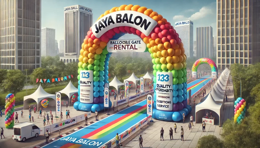 Sewa Balon Gate Jakarta